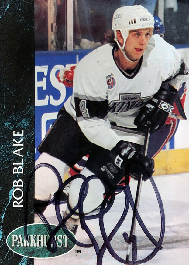 Autograph Rob Blake Autogramm