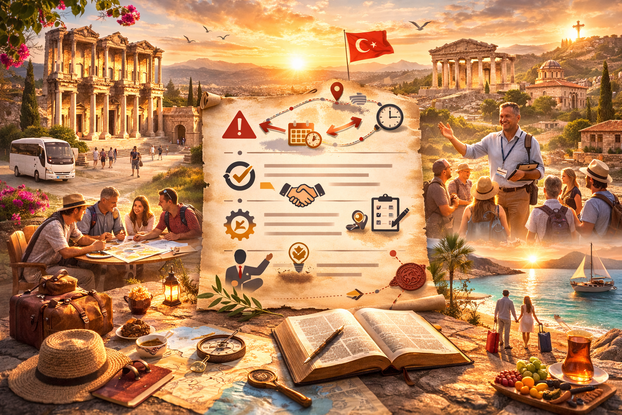 7. Tag: Perge – Düden Wasserfälle – Antalya (Altstadt & Hafen) Der Anfang der Mission in Kleinasien