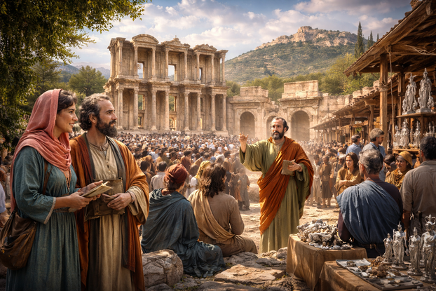 3. Tag: Ephesos – Selçuk – Marienkirche – Johannesbasilika – Şirince Ephesos: wo Apostelgeschichte Weltgeschichte wird