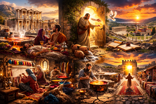 6. Tag: Laodicea – Teppichkunst im Taurus – Antalya Die laue Gemeinde – und die gefährlichste Illusion