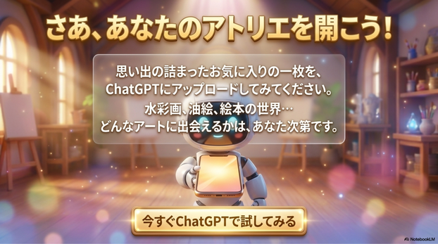 ChatGPTで絵みたいにしてみよう