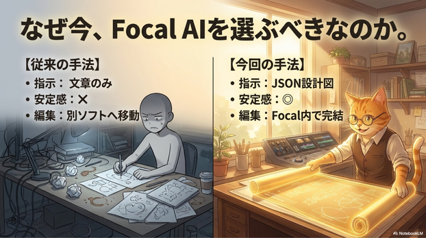AI猫動画はJSON設計でクオリティが変わる