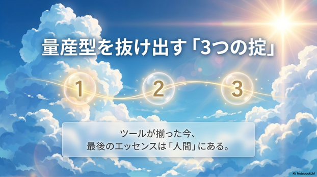 AI動画のオリジナリティを上げるコツ