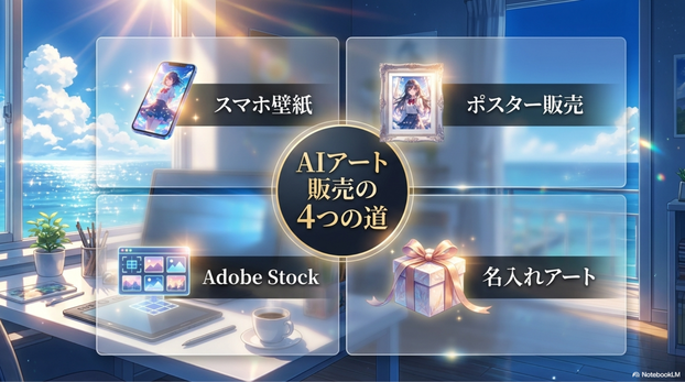 AIアート販売でできること