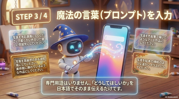 チャットGPTにイラスト化を指示する