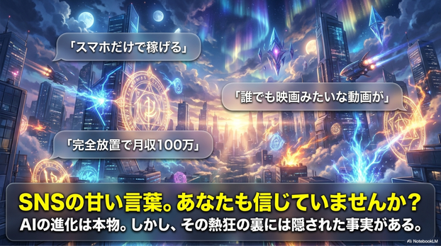 最近、AI動画スクールってかなり増えましたよね。    SNSを見ると、    「スマホだけで稼げる」  「誰でも映画みたいな動画が作れる」  「AI副業で月収100万円」    そんな広告もよく見かけます。