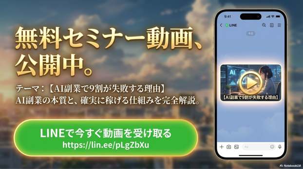 「AI副業で9割が失敗する理由」