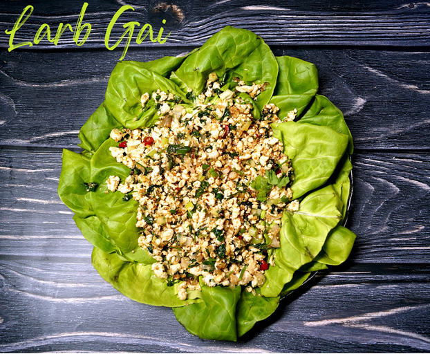 Larb Gai - Hähnchensalat nach laotischem Rezept