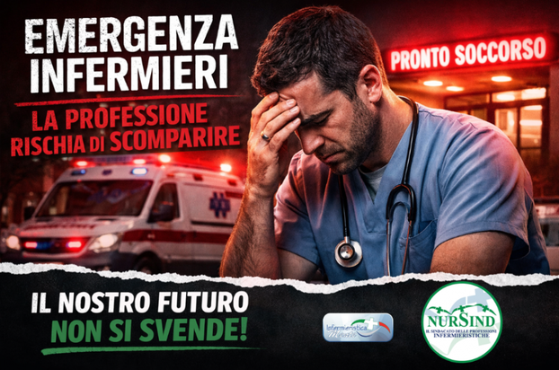 EMERGENZA INFERMIERI - LA PROFESSIONE RISCHIA DI SCOMPARIRE