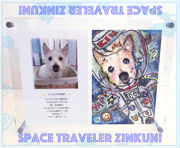 フレームS:ZINくんの宇宙旅行