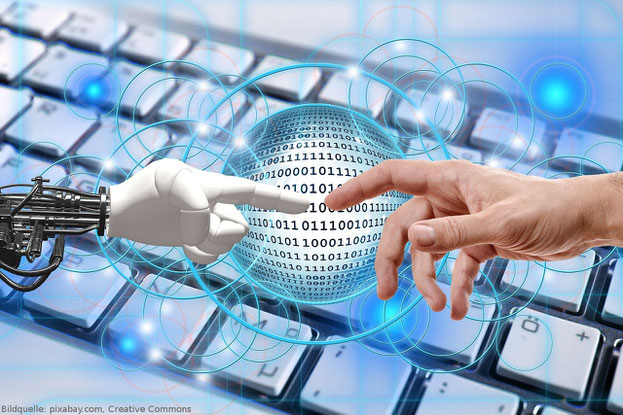 Roboter werden die Arbeitswelt zukünftig immer mehr dominieren.