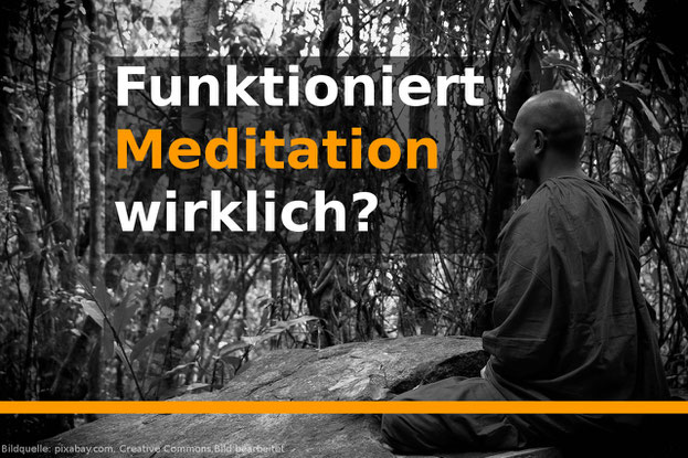 Funktioniert Meditation wirklich? Ich habe einen Selbstversuch gemacht. Erfahre hier im Artikel mehr darüber.