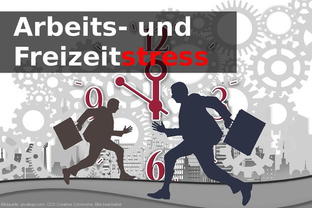 Arbeitsstress und Freizeitstress sind selbstgemachte Leiden. Etwas daran zu ändern liegt bei dir.
