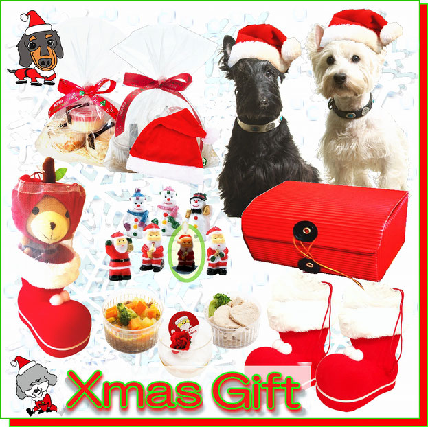 犬用クリスマスディナー,ギフト,人気プレゼント,わんちゃん無添加おやつ,デザート