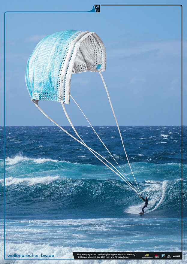 Use your mask and escape the second wave.; Benutze deine Maske und entkomme der zweiten Welle.