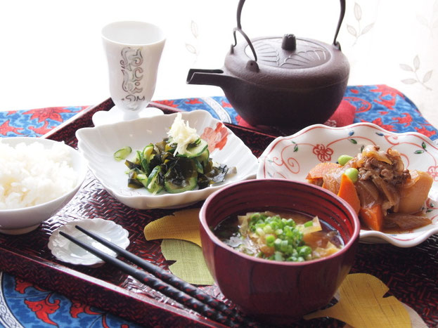 肉じゃが定食
