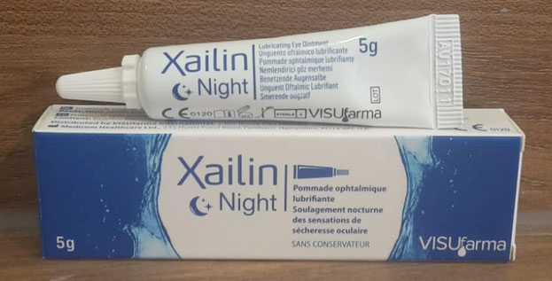Xailin Night Augensalbe Abbildung