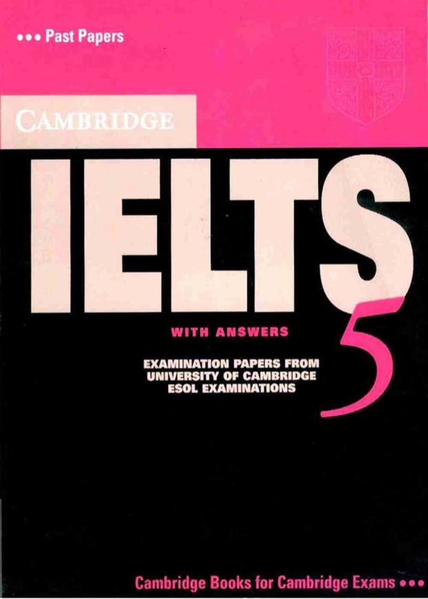 Downloadable pdf book of past papers for IELTS exam