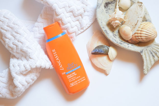 Meine liebsten Beautyprodukte im Juli standen im Zeichen des Sonnenschutzes. Mit Lancaster durch Sommer und Sonne. Schutz vor Sonnenbrand.