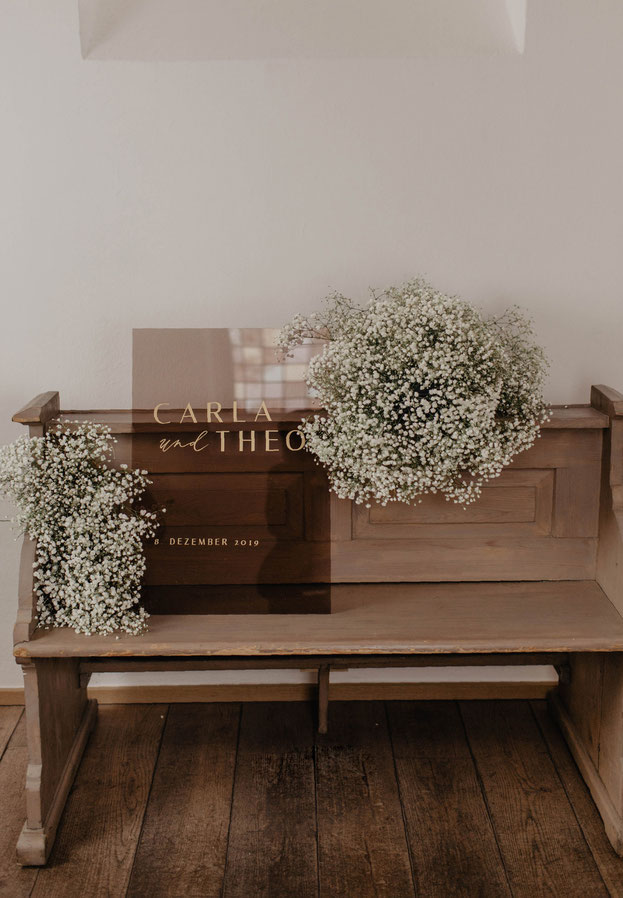 Tischkärtchen von studio vanhart – Perlmuttscheiben – www.studiovanhart.de