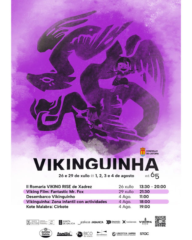 Programacion de la Romaria Vikinga de Catoira