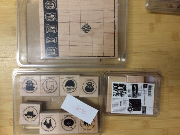 Bingo and Halloween sets are SOLD