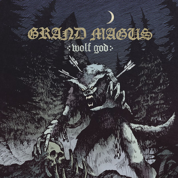 Grand Magus Album-Artwork Wolf God