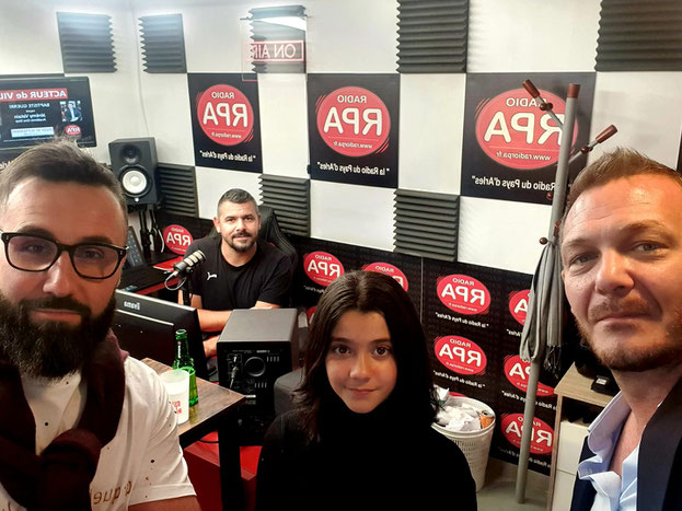 Jean-Batiste Jalabert (Juan Bautista) invité de BAptiste Guerri dans l'émission "Acteur de Ville" sur la radio Arlésienne RPA