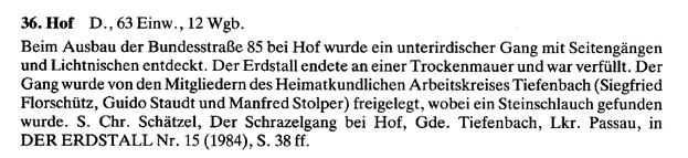 Quelle: Der Erdstall, Heft 17/S. 61, Manfred Stolper 1991