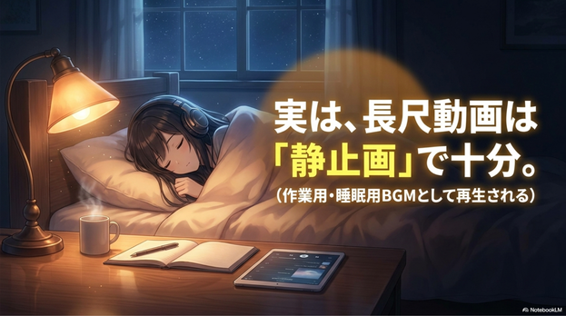 フル動画は静止画でも問題ない理由