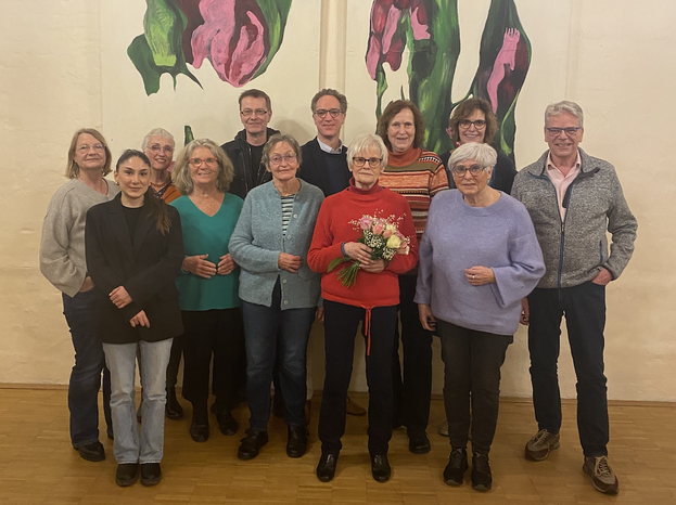 v.l.n.r. 1. Reihe : Merve Inam, Ruth Heine, Ulrike Rosier, Angela Schmied, Elisabeth Linkmann, Peter Brautmeier, 2. Reihe: Marianne Wissing, Dr. Anke Maier, Thomas Kinzel, Sascha Schiefer, Angelika Wendt-Süberkrüb, Maria Grammann