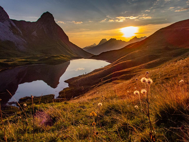 Bergpanorama – Symbolbild für Bergtouren und Wanderungen bei Puls der Freiheit