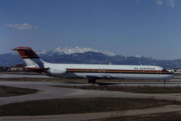 I-SMEI DC-9-51 47714/824 Alisarda - @ Aeroporto di Verona - © Piti Spotter Club Verona