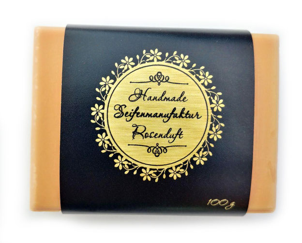personalisierbare Seifenbanderolen - mit Klebepunkten, Geschenkbanderole