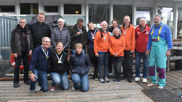 Die Teilnehmer der Frühjahrsregatta 2026