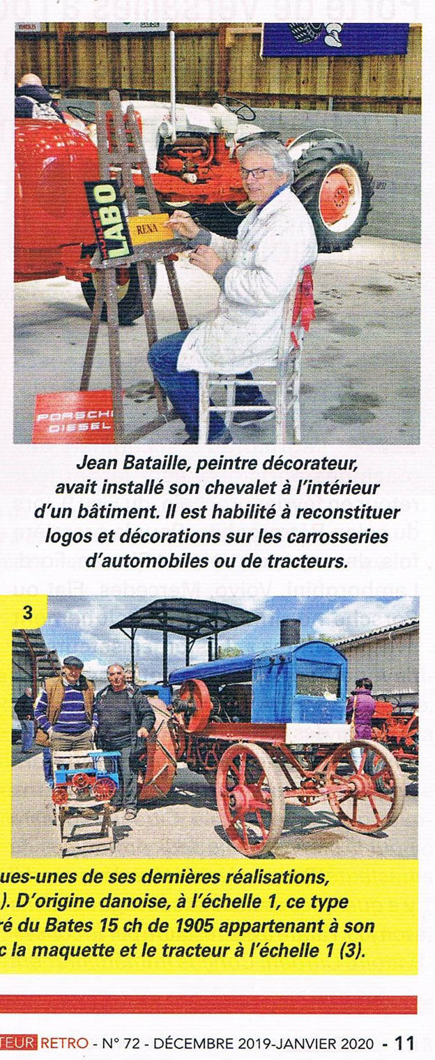 Tracteur Rétro Décembre 2019