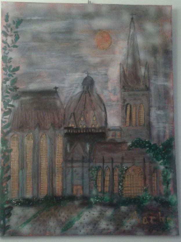 Aachener Dom 120x80