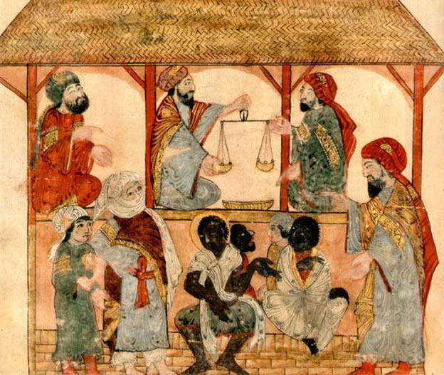 Maqâmât d'Al-Harîrî, mercato schiavi