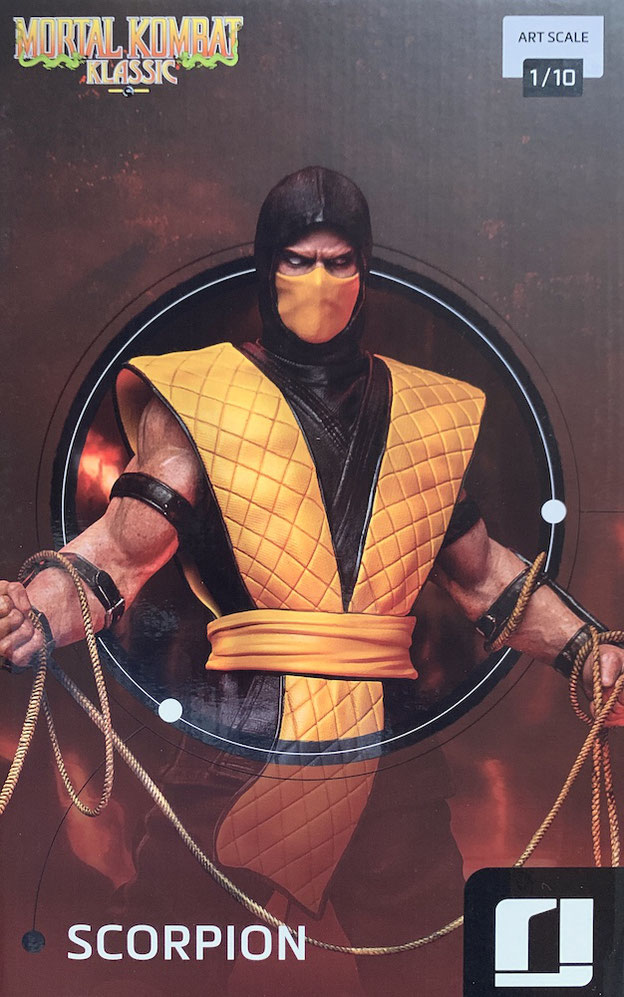 Scorpion 1/10 Mortal Kombat Art Scale Video Game Statue 22cm Iron Studios