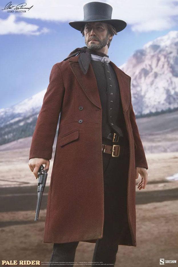 The Preacher 1/6 Pale Rider - Der namenlose Reiter Clint Eastwood Western Legacy Collection Actionfigur 30cm Sideshow