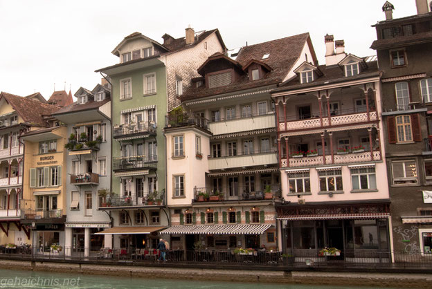 Aarequai in Thun