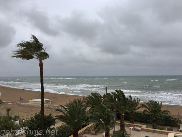 Ankunft in Dénia an der Costa Blanca