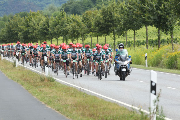 Auf dem Weg zum nächsten Stopp