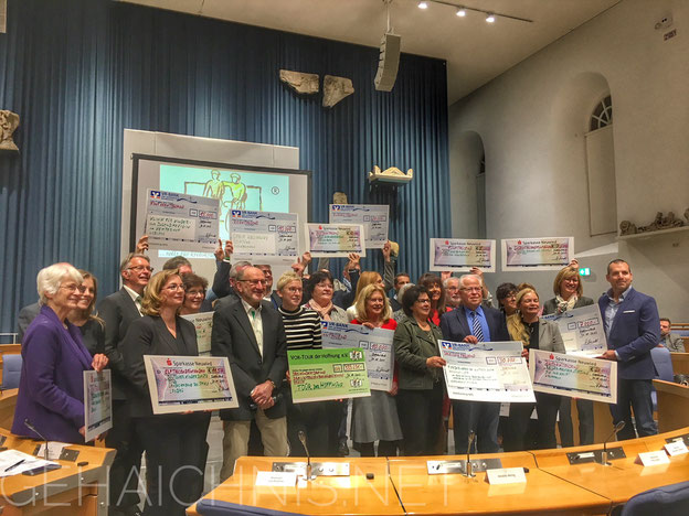 Die begünstigten Institutionen und Vereine 2017