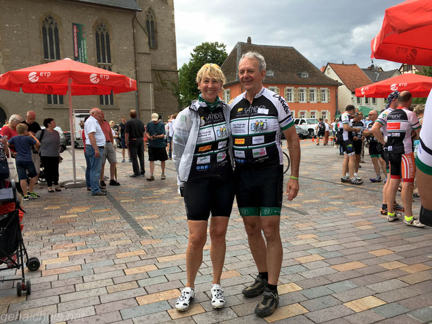 Stopp in Alzey 2017 - mit Hans Lutz