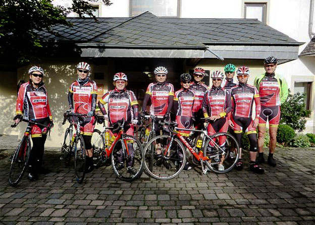 Startaufstellung. Radtag 2