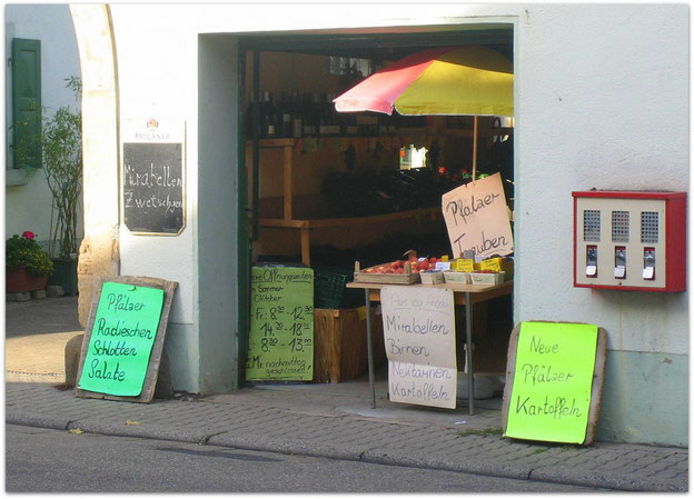 Noch schnell für's Wochenende einkaufen