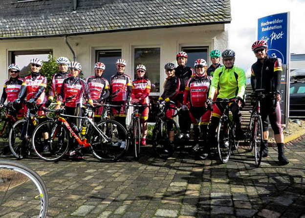 Kurz vor dem Start