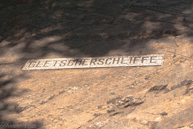 Gletscherschliffe