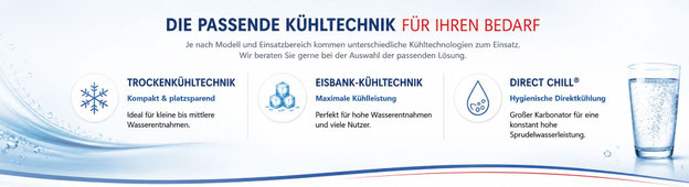 DIE PASSENDE KÜHLTECHNIK FÜR IHREN BEDARF